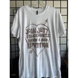 Women's Top Size Medium Color White Crew Neck Pullover Short Sleeve T Shirt